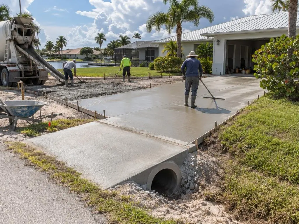 Concrete Driveways in Port Charlotte, FL