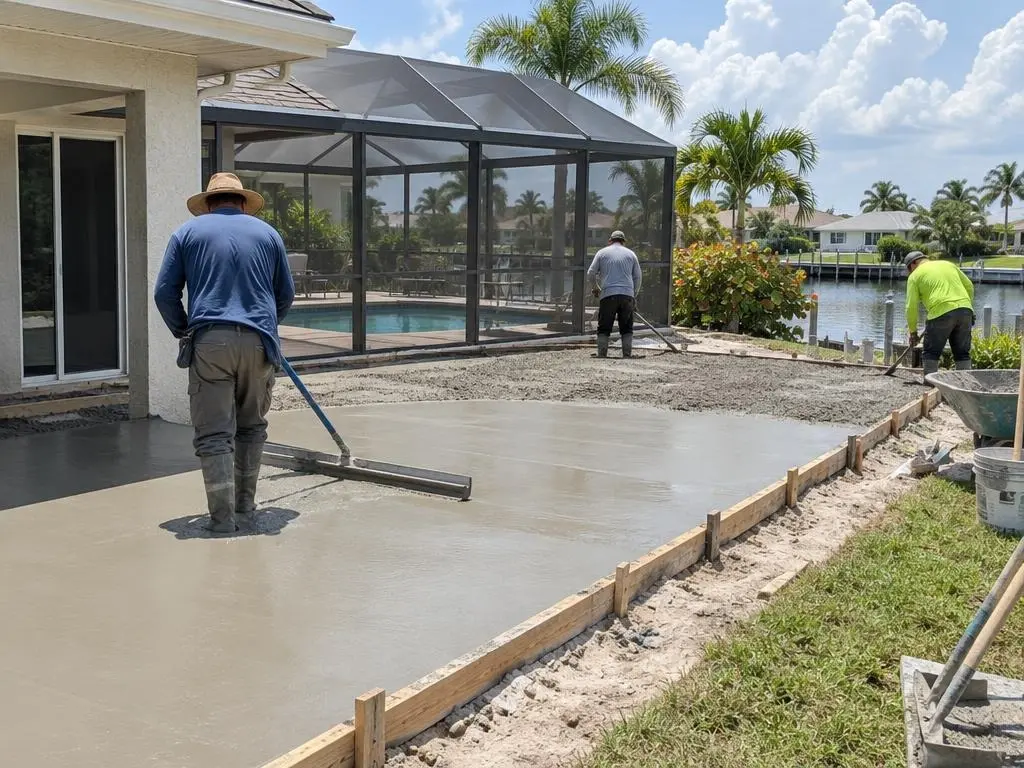 Concrete Patios in Port Charlotte, FL