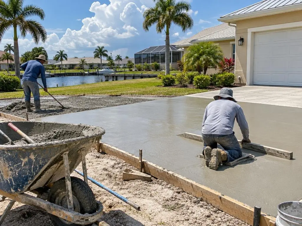Concrete Slabs & Walkways in Port Charlotte, FL